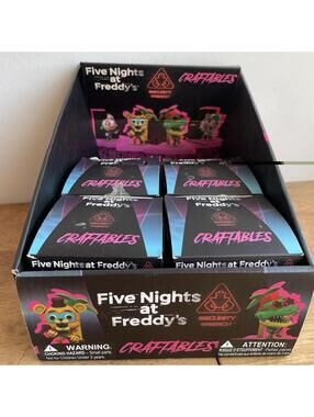 Five Nights At Freddys Craftables Security Breach FNAF
